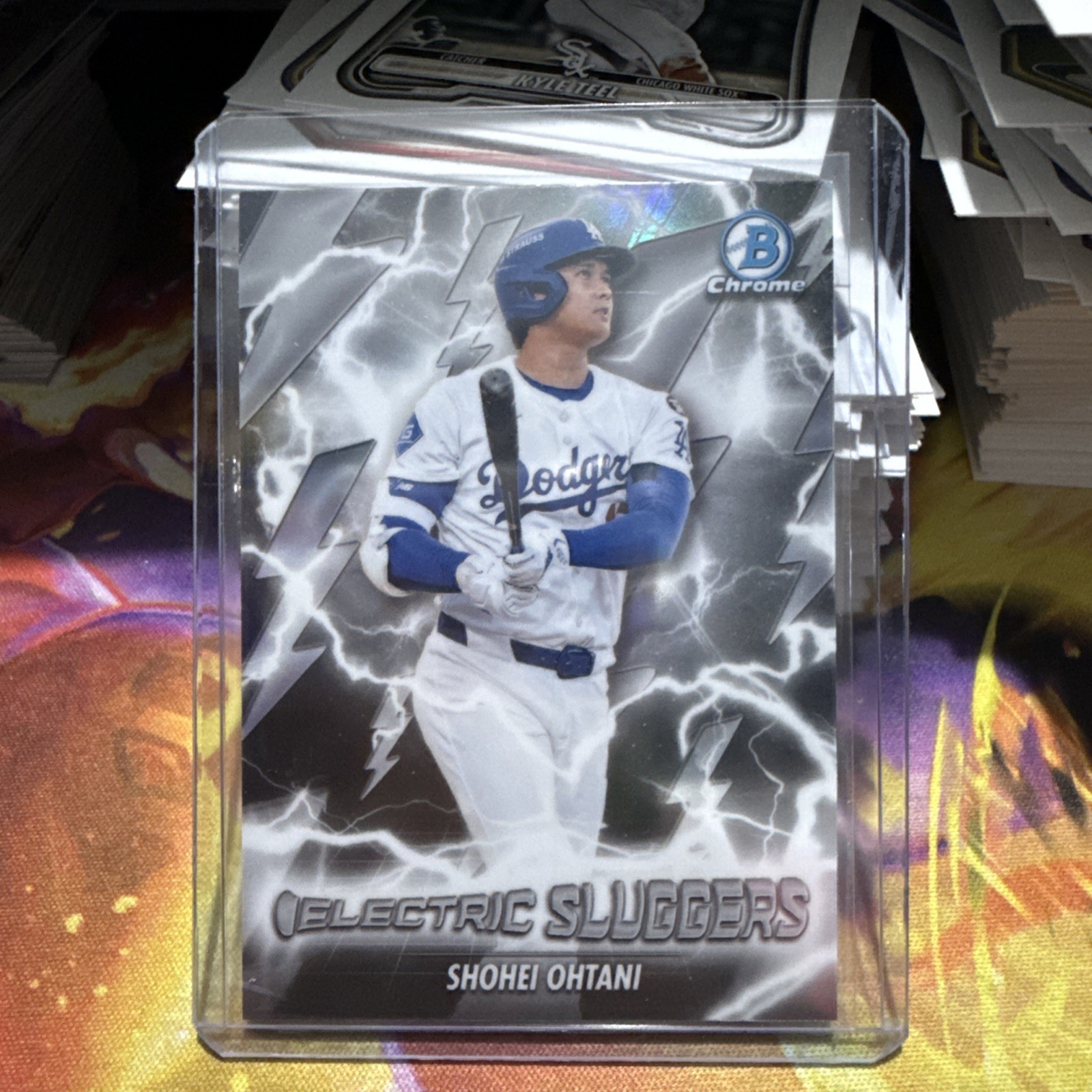 2026 Bowman Chrome Shohei Ohtani Electric Sluggers Insert #ES-18 Dodgers (C1)