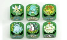 Frog Toad Enamel Metal Dice Mana Moon Art Amanda LaPalme - Sealed - Instock