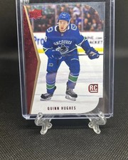 2019 Upper Deck Quinn Hughes #5 1994-95 Rookie Tribute Die Cuts Red
