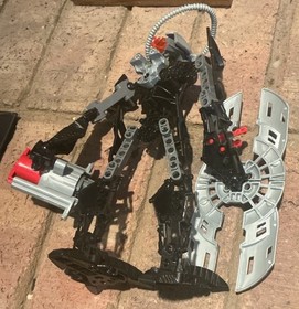 Vintage LEGO BIONICLE Toa Nuparu 8913 Complete Build w/All Darts No Box/Manual