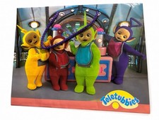 Vintage 1998 Teletubbies Large Gift Bag American Greetings 12.5 Retail Tab