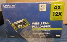 Linksys Wireless N PCI Adapter - WMP300N NIB/NEW OPEN BOX
