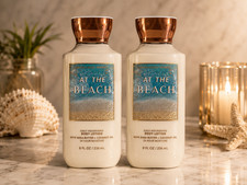 2 Bath Body Works AT THE BEACH Body Lotion cream 8 fl oz