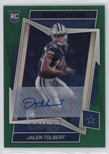 2022 Panini Rookies & Stars Green Signatures 1/5 Jalen Tolbert #126 Auto w6g