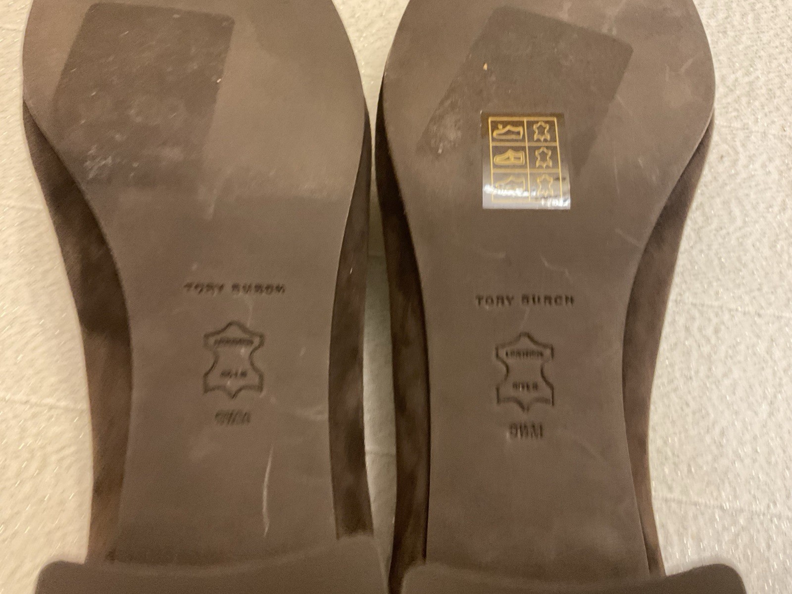 Tory Burch  Brown suede Cap Toe heeled pump  Size 9.5 $375 thumbnail 14