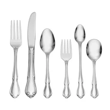 Baby/Chateau 6-Piece Progress Flatware Set, Silver