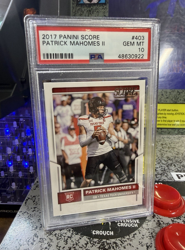 2017 Panini Score Patrick Mahomes II #403 RC PSA 10 Gem Mint Rookie KC HOF GOAT