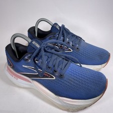 Size 8 - Brook's Glycerin GTS 21 Blue Icy Pink Rose Women  s Running Shoes