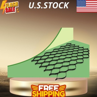 2'' Thick Gravel Ground Grid 9ft x 17ft Driveway Stabilization Gravel Grid System