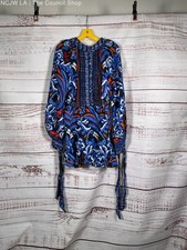 Farm Rio Blue Toucan Mini Dress - Size S NWT