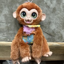 Furreal Friends Baby Interactive Monkey Piper Hasbro 2021 Giggles Sounds Works