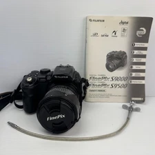 Fujifilm Finepix S9500 Digital Camera 9MP 10.7 Optical Zoom 300mm Tested Working