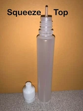 25 Plastic 2 OZ Bottles with Squeeze Spout Suitable for 90% Alcohol - HOT BUY!