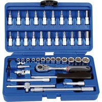 Projahn SteckschlüSsel-Set Projahn 1/4, 46-Tlg Im 8651 Koffer K200