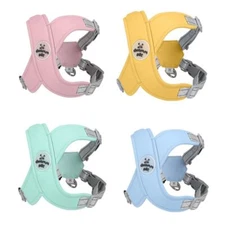 X Shaped Dog Harness Vest Set for Small Meidum Dogs Harness Leash Reflective US