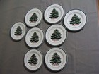 8 Salad Plates, By Totally Today, In The Holly Tree Pattern
