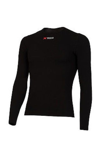 XTECH MAGLIA TECNICA ESTIVA MOTO AIR TECH MANICA LUNGA IN LYCRA XCARBON |  eBay