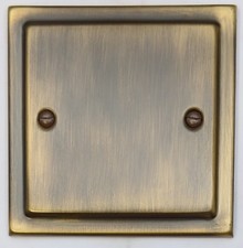 G&H Trimline Antique Brass TAB3 Light Switches, Plug Sockets, Dimmers, Toggles