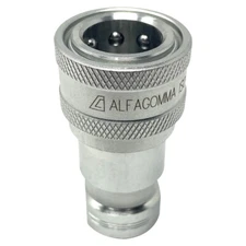 3/8" Hydraulic Quick Release Coupling, Series B, 3/8" Female Socket x 3/8" Fe...