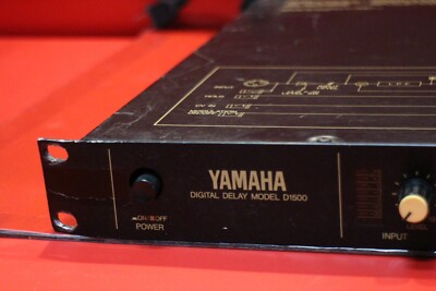 Yamaha ヤマハ　D1500 デジタルディレイ Yamaha D1500 | Effects | Yamaha black boxes online archive