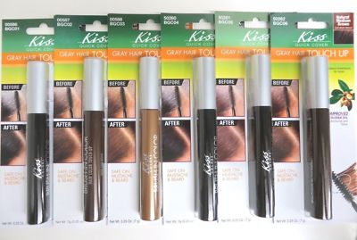 [KISS] QUICK COVER GRAY HAIR TOUCH UP BRUSH #BGC 0.25OZ TEMPORARY COLOR DYE