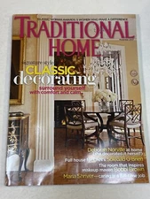 Traditional Home Magazine Nov2007 Deborah Norville Soledad O'Brien Maria Shriver