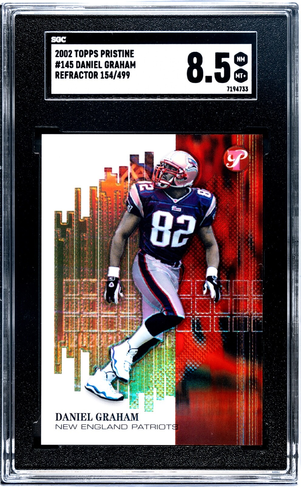 2002 Topps Pristine - Daniel Graham #145 Refractor /499 (RC) for sale ...