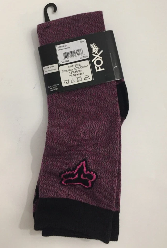 Носки до колена фиолетовый фуксия колена Ultimate один размер - Изображение 2 из 4