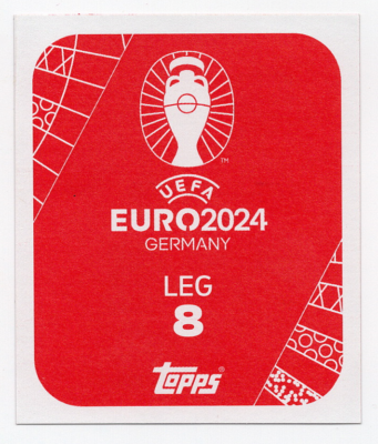 LEG8 Zinedine Zidane France Legend Topps UEFA Euro 2024 Swiss