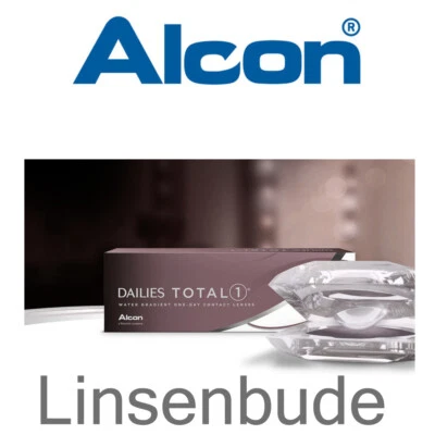 Dailies Total 1 Premium Tageslinsen von Alcon 30er, 90er, 180 (2x90) Box