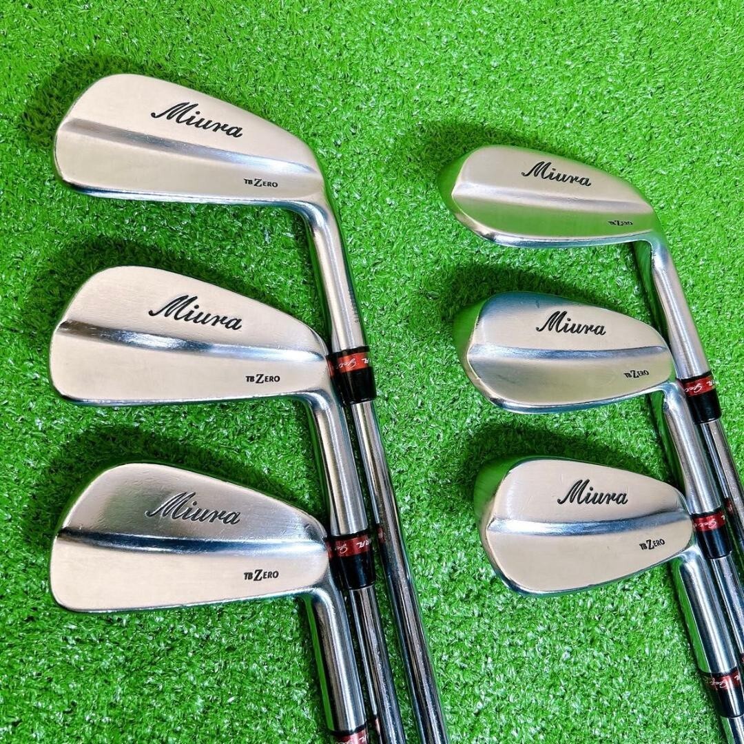 Miura Giken TB ZERO Iron Set 6pcs 5-Pw Flex S Stiff Modus3 w Miura Giken TB ZERO Iron Set 6pcs 5-Pw Flex S Stiff Modus3 w