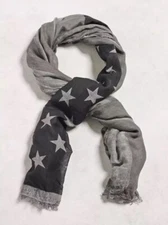 GRAIL Brand New John Varvatos American Flag Scarf 