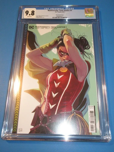 Multiversity Teen Justice #1 Hans Variant CGC 9.8 NM/M Gorgeous Gem 1st Sinestra