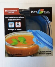 Smart Planet ThermoTemp Glass Soup Container / Bento (NEW)