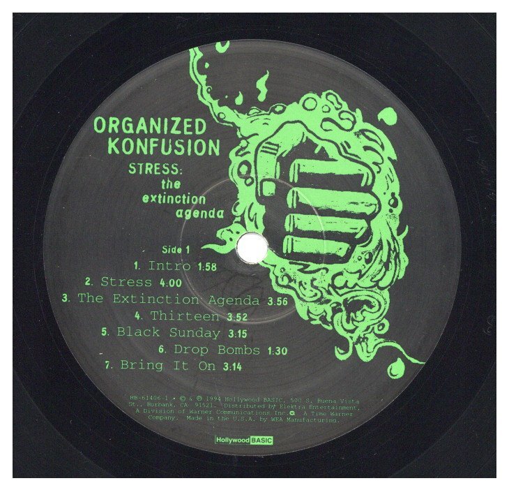 Organized Konfusion - Stress: The Extinction Agenda '94 LP US ORG