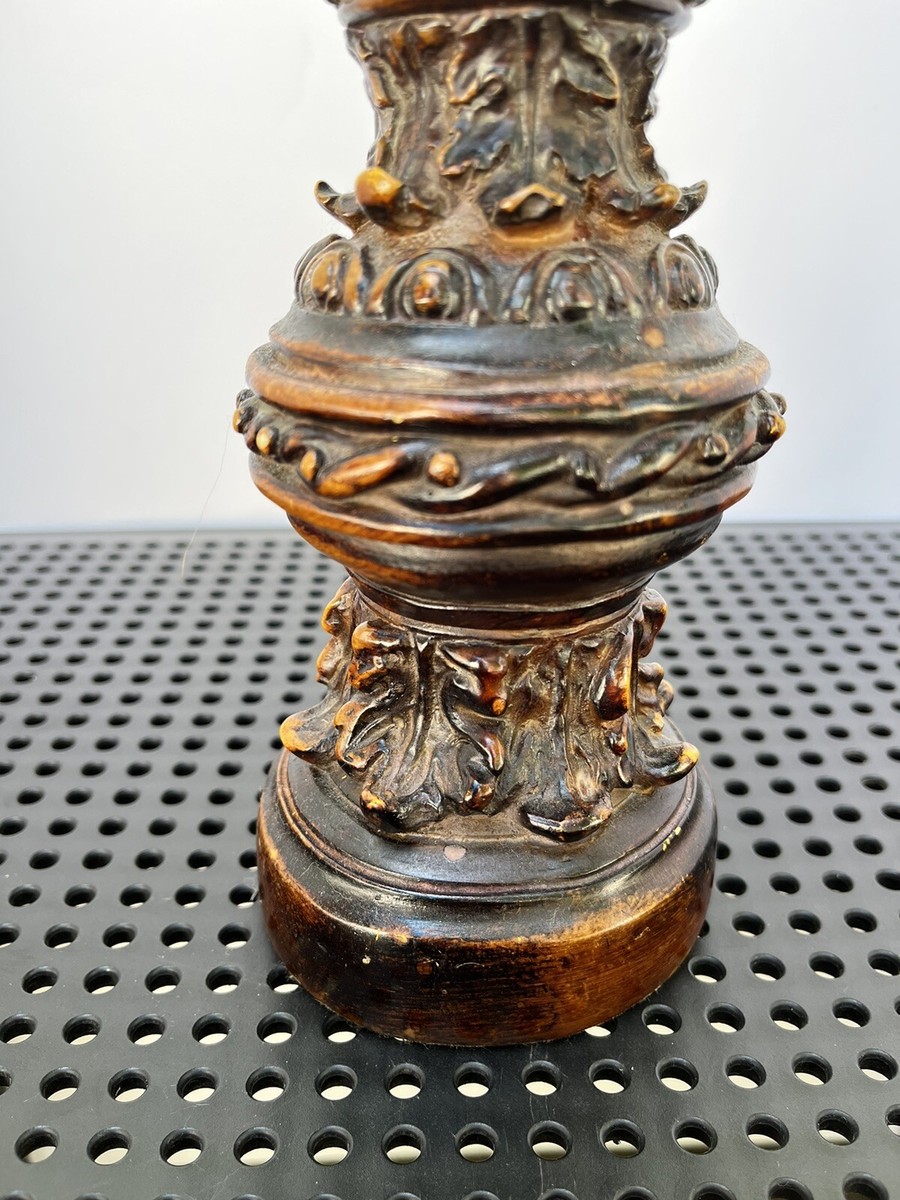 Attila's Original Repro of the Artist Finial Sculpture Antique
