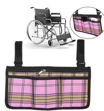 Outdoor Torba boczna na wózek inwalidzki dla osób starszych, seniorów, niepełnosprawnych 