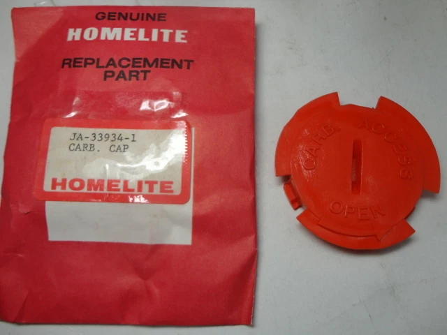 One Homelite JA339341 Snow Blower Carburetor Cap for 320 | eBay