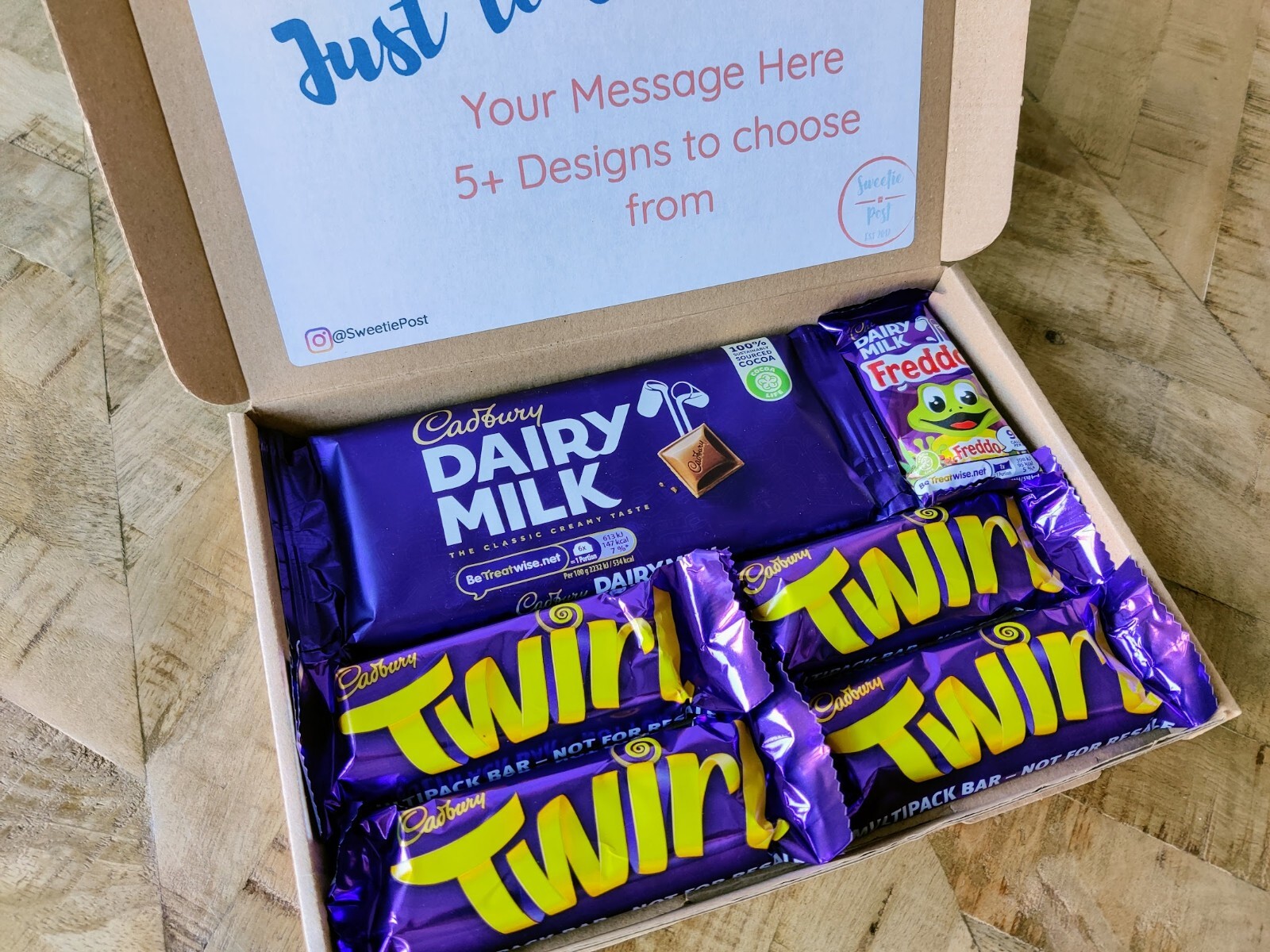 Twirl Gift Box | Chocolate Birthday Present | Cadbury Twirl Hamper ...
