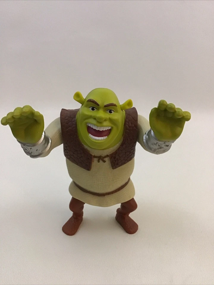 Lote de 5 piezas Shrek McDonalds Babies Shrek Donkey Tug O War Decopac Foto 2 de 4