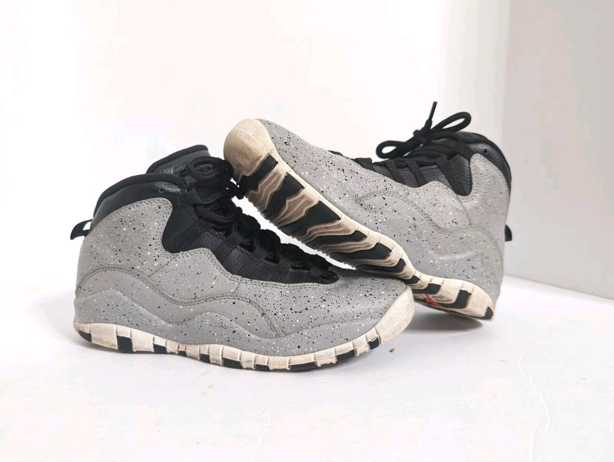 Air Jordan 10 Retro Light Smoke Grey Lightly Worn) Jordan 10 Light Smoke Grey (5.5Y) main image 4