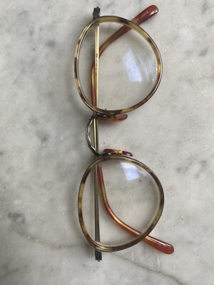 Vintage Oliver Peoples MP-2 Eyeglasses Frames Tortoise And Metal