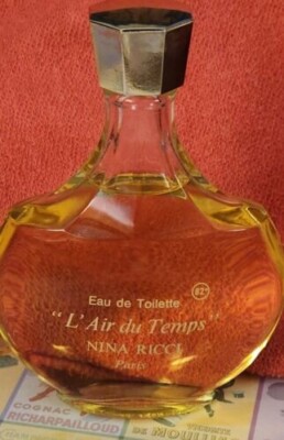 L'Air du Temps Eau de Toilettle Parfum NINA RICCI - PARIS 200 ML SPLASH RARE