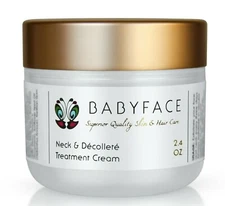 Babyface Neck Cream Decollete Firming Treatment DMAE Argireline Glycolic CoQ10