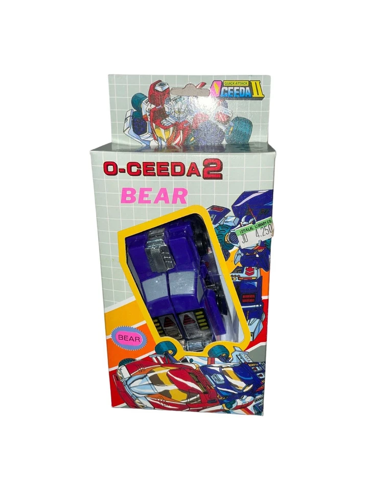 Vintage Rare Transformable Action Figure O-CEEDA 2 Quick Attack II BEAR 1980s - Image 2 of 4