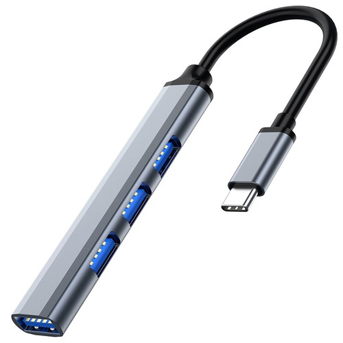 Adapter USB C HUB Type C 4 Port High Speed Multi USB Splitter PC Laptop Macbook☆ - Picture 2 of 9