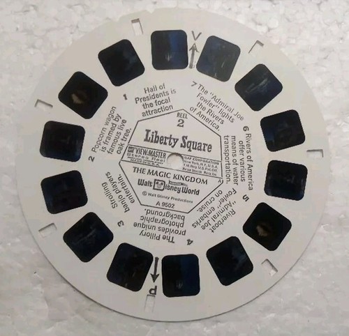 Vintage View-Master Stereo Walt Disney World Liberty Square Magic Kingdom A 950 - Picture 3 of 8