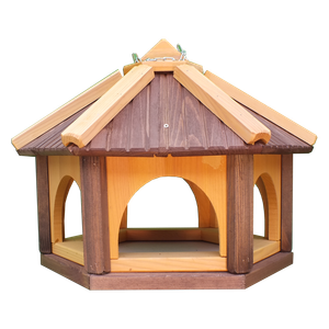 Bird Feeder Wooden Feeding Station Bird S House Table Bird S Bath