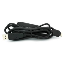 Cable USB Cargador Cable de alimentación Cable de sincronización de datos Negro para teléfonos celulares