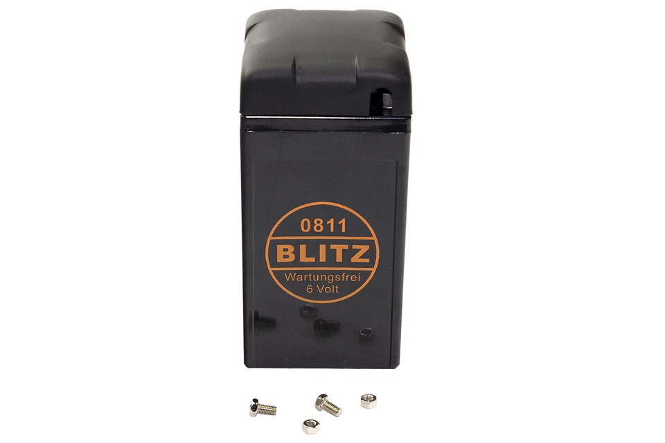 Batterie GEL Blitz 0811 6 Volt für BMW R 25 /3 R 50 /2 R50 S R 51 R 60 69 B49-6 - Bild 4 von 4